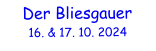 Der Bliesgauer 16. & 17. 10. 2024